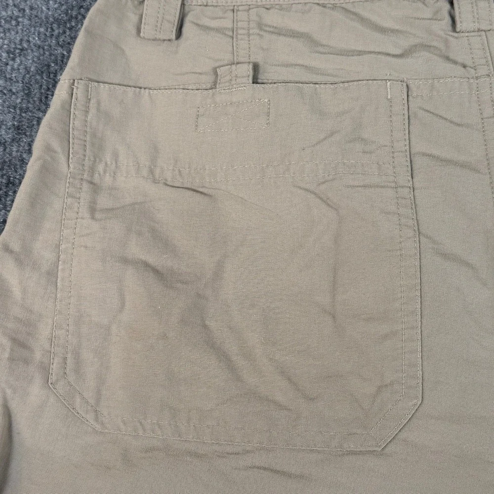 The North Face Mens Khaki Nylon Hiking Utility Shorts Tan Size 36 V608546 #2298‎